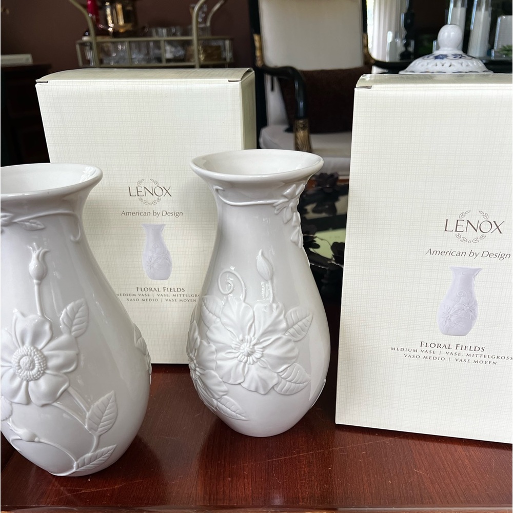 Lenox floral fields vase